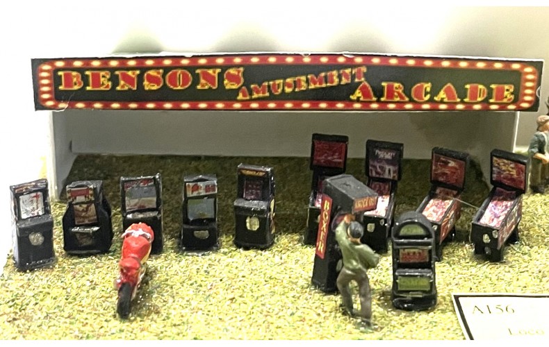 NQ20 Double Arcade Side Joint. (N Scale 1/148th) Unpainted Kit