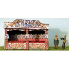 NQ2 Rifle Range- Side Stall Unpainted Kit N Scale 1:148