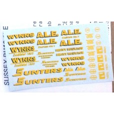 NT5 Heavy Haulage Decals (screened)  (N Scale 1/148th)