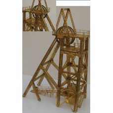 NV12set Lattice Pitt Head frame head Unpainted Kit N Scale 1:148