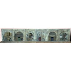 NV7set Under the arches - 6 workshops Unpainted Kit N Scale 1:148