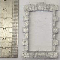 OC8b Large Window - Stone Unpainted Kit O Scale 1:43