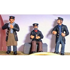 OF15p Painted 3 assorted Draymen  O Scale 1:43