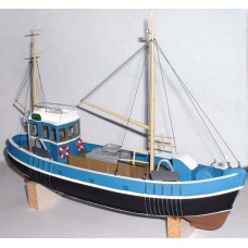 OM1 45ft Fishing Trawler (resin, hollow hull) Unpainted Kit O Scale 1:43