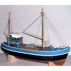 OM1a 45ft Fishing Trawler-waterline resin Unpainted Kit O Scale 1:43