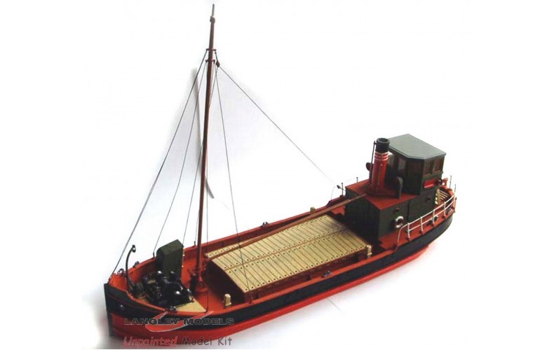 OM2 67ft Clyde Puffer Unpainted Kit O Scale 1:43