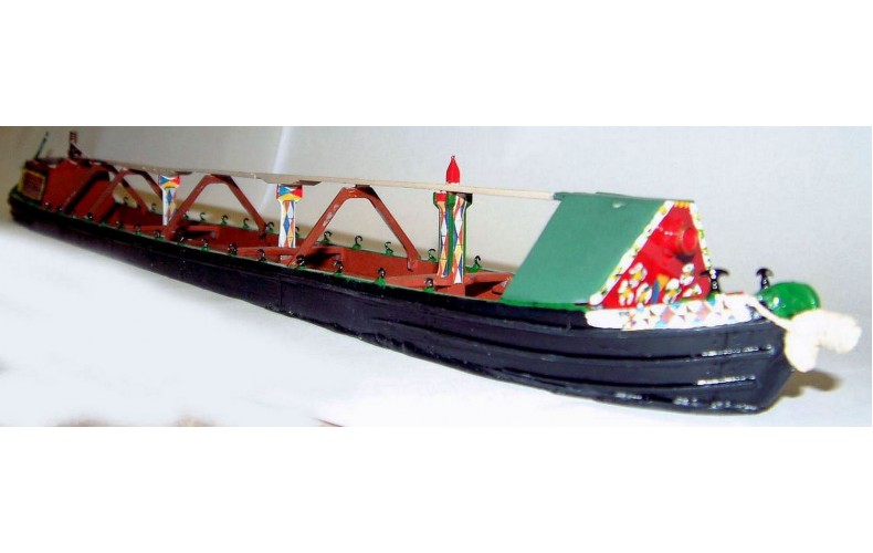 OM4 72ft Narrowboat-Butty boat (resin hull) Unpainted Kit O Scale 1:43