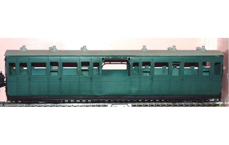 OP5 L.& B. Special 3rd coach - type 3 OP5 Unpainted Kit O Scale 1:43