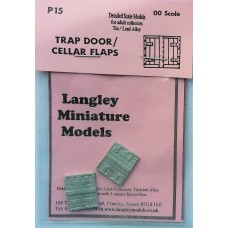 P15 2 trap-door (cellar entrance) Unpainted Kit OO Scale 1:76