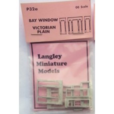 P32a 2 Bay Windows - Victorian Plain Unpainted Kit OO Scale 1:76