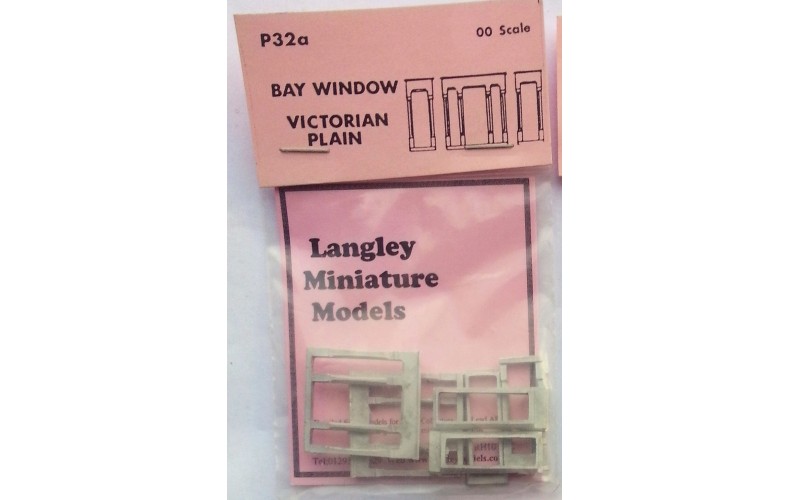 P32a 2 Bay Windows - Victorian Plain Unpainted Kit OO Scale 1:76