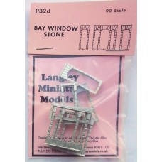 P32d 2 Bay Windows - Stone Unpainted Kit OO Scale 1:76