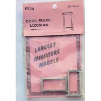 P33g 2 Door frames - Jacobean Unpainted Kit OO Scale 1:76
