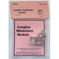 P35a 4 Garret windows - Plain Unpainted Kit OO Scale 1:76