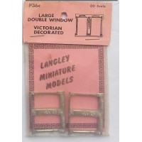 P36c 2 large double window - Vic decorated Unpainted Kit OO Scale 1:76