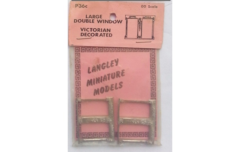 P36c 2 large double window - Vic decorated Unpainted Kit OO Scale 1:76