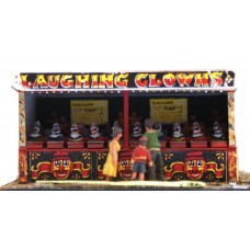 Q11 Laughing Clowns (side stall) Unpainted Kit OO Scale 1:76 