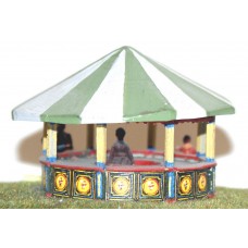 Q16 Roll-a-Penny (round stall) Unpainted Kit OO Scale 1:76 