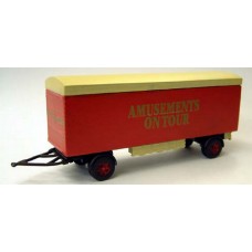 Q18 Packing Van 28ft Herringbone sides Unpainted Kit OO Scale 1:76 