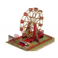 Q24 Big Wheel/Ferris Wheel mini scene Unpainted Kit OO Scale 1:76 