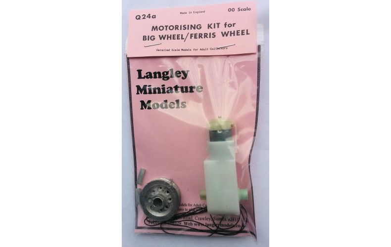 Q24a Motorising kit for Big Wheel Unpainted Kit OO Scale 1:76 