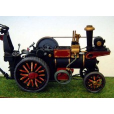 Q26-27 Foster Showmans Traction Engine Unpainted Kit OO Scale 1:76 