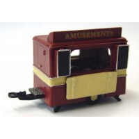 Q2 Pay Booth - caravan style Unpainted Kit OO Scale 1:76 