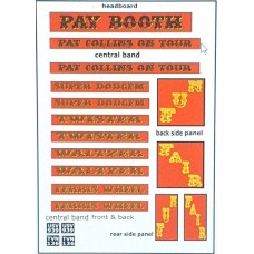 Q2t Pay Booth Decals (OO scale 1/76th)