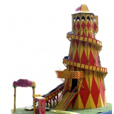 Q36 Helter Skelter (Lighthouse type) Unpainted Kit OO Scale 1:76 