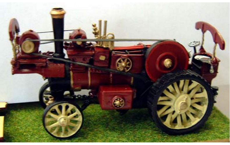 Q37-38 Burrell 8nhp Showmans Traction Engine Unpainted Kit OO Scale 1:76 