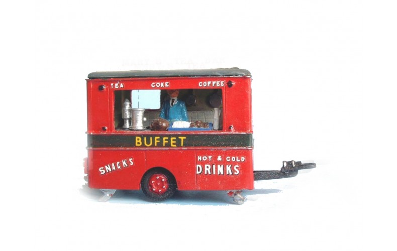 Q3 Snack/tea Bar - caravan style Unpainted Kit OO Scale 1:76 