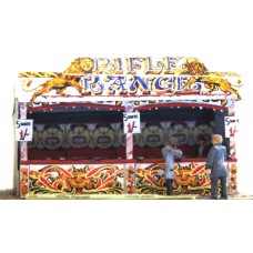 Q9 Rifle Range (side stall) Unpainted Kit OO Scale 1:76 