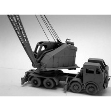 RW22c Foden fc20 lorry mount-face shovel 60's Unpainted Kit OO Scale 1:76