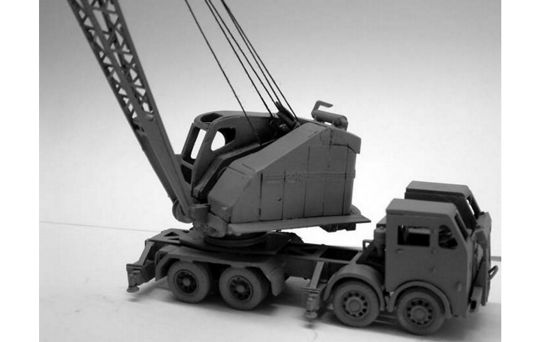 RW22c Foden fc20 lorry mount-face shovel 60's Unpainted Kit OO Scale 1:76