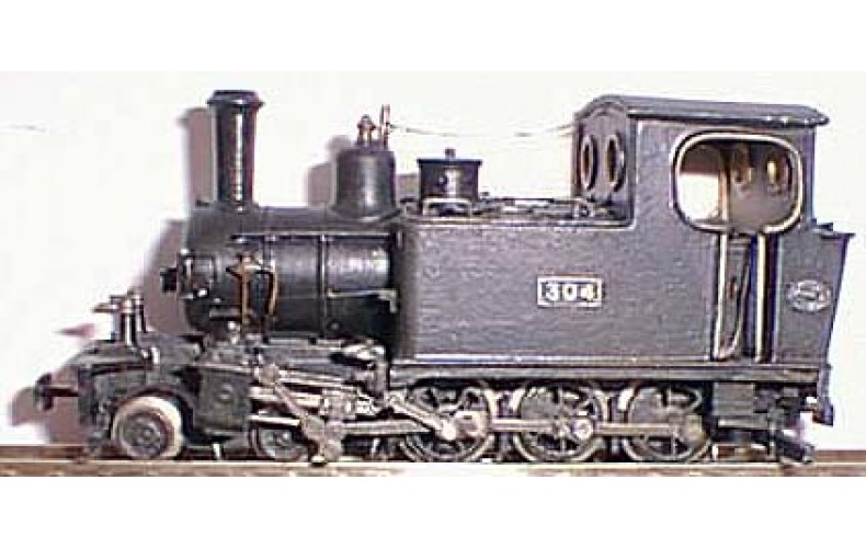 I4 Hunslet W4D 4-6-0 tank loco requires Minitrix 2030 or N205 Unpainted Kit OO Scale 1:76