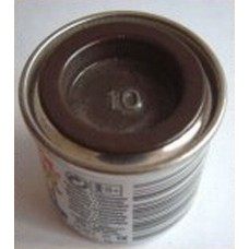 PP10 Humbrol Enamel Gloss Paint Tinlet 14ml Code: 10 Dark Brown