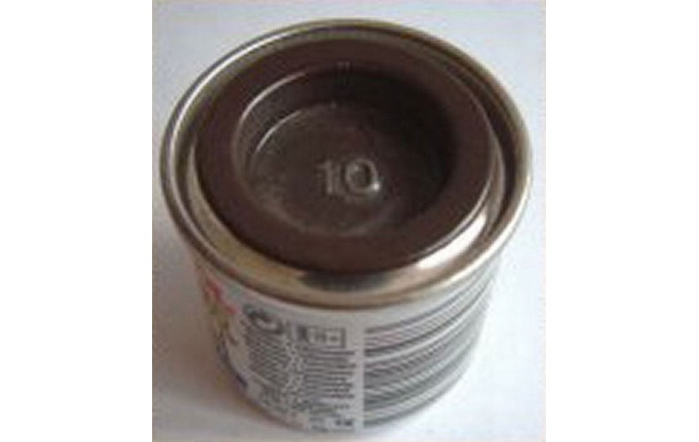 PP10 Humbrol Enamel Gloss Paint Tinlet 14ml Code: 10 Dark Brown