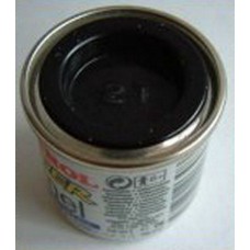 PP21 Humbrol Enamel Gloss Paint Tinlet 14ml Code: 21 Black