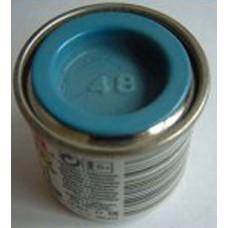 PP48 Humbrol Enamel Gloss Paint Tinlet 14ml Code: 48 Mid Blue