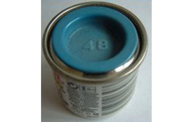 PP48 Humbrol Enamel Gloss Paint Tinlet 14ml Code: 48 Mid Blue