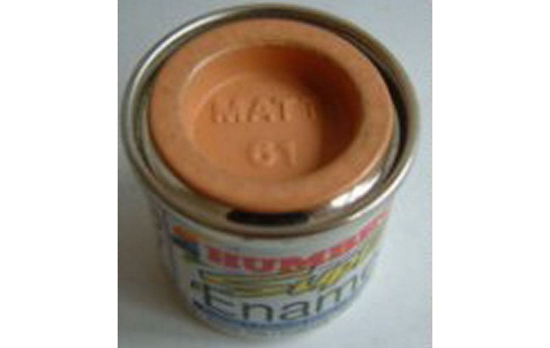 PP61 Humbrol Enamel Matt Paint Tinlet 14ml Code: 61 Flesh