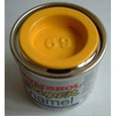 PP69 Humbrol Enamel Gloss Paint Tinlet 14ml Code: 69 Yellow