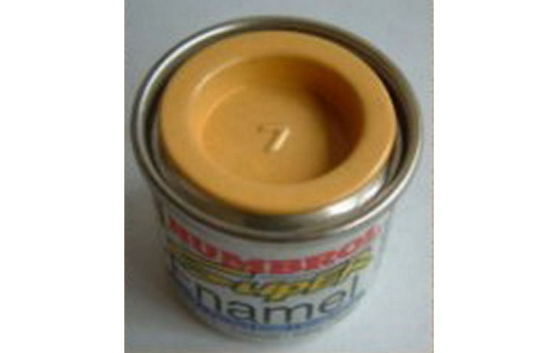 PP7 Humbrol Enamel Gloss Paint Tinlet 14ml Code: 7 Cream