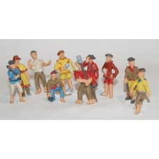 SF1 17/18th Century Ships Crew Ass figures ( OO scale 1/76th)