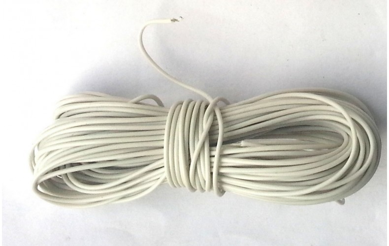 10 meters wire - White SMF104