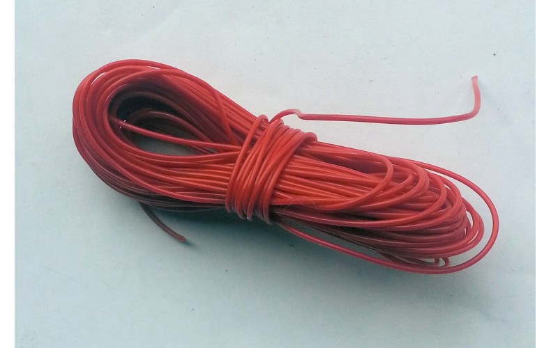 10 meters wire - Red SMF15