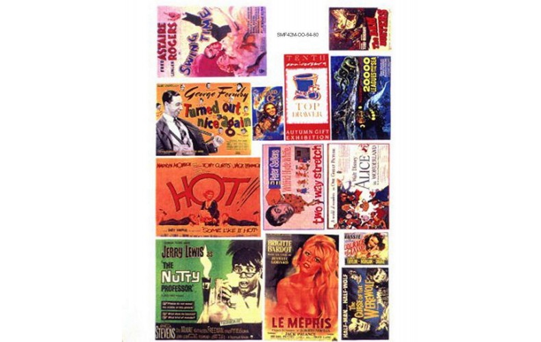 SMF41 Cinema & Theatre posters - set 1 large
