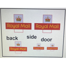 T11a  Modern Royal Mail Van Transfers (OO Scale 1/76th)