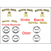 T11c ER Royal Mail Decals (1952-2022) (OO Scale 1/76th)