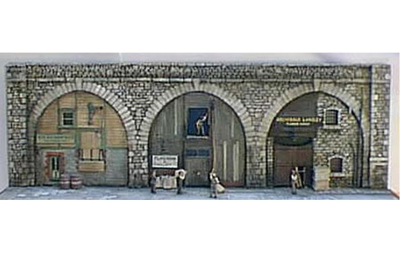 V15set Under the Arches workshops Unpainted Kit OO Scale 1:76